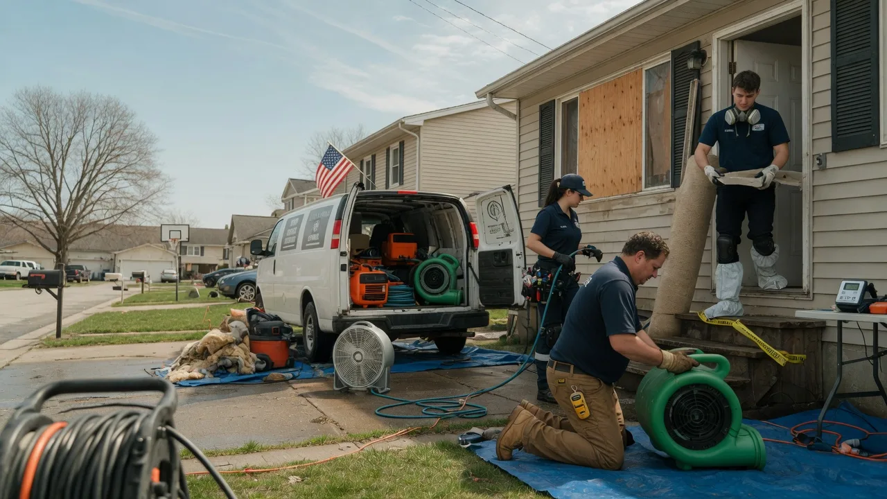 Water Damage Restoration in Dunkirk, OH near me